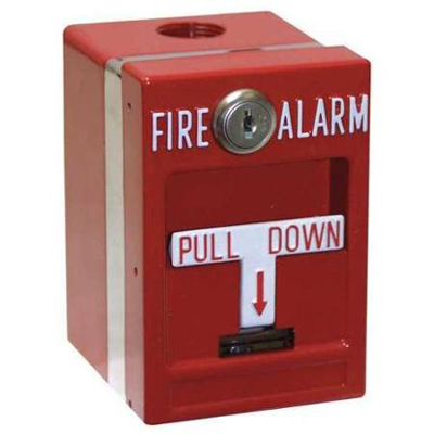 Edwards Signaling MPSR1-D45W-GE fire alarm manual pull station