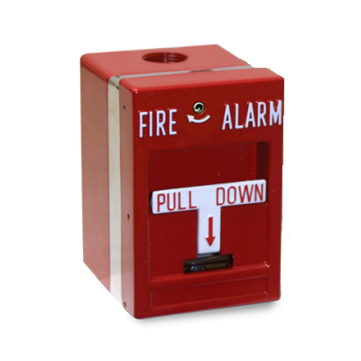 Edwards Signaling MPSR1-SHTW-GE fire alarm manual pull station