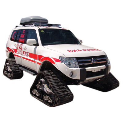 EMS Mobil Sistemler ve  Wheeld Snowtrack Ambulance