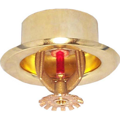 Globe Fire Sprinklers A-67 standard response recessed pendant