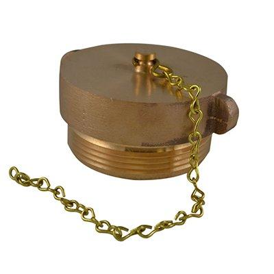 South park corporation HPC3020AB HPC30, 6 National Standard Thread (NST) Male Plug with chain Brass