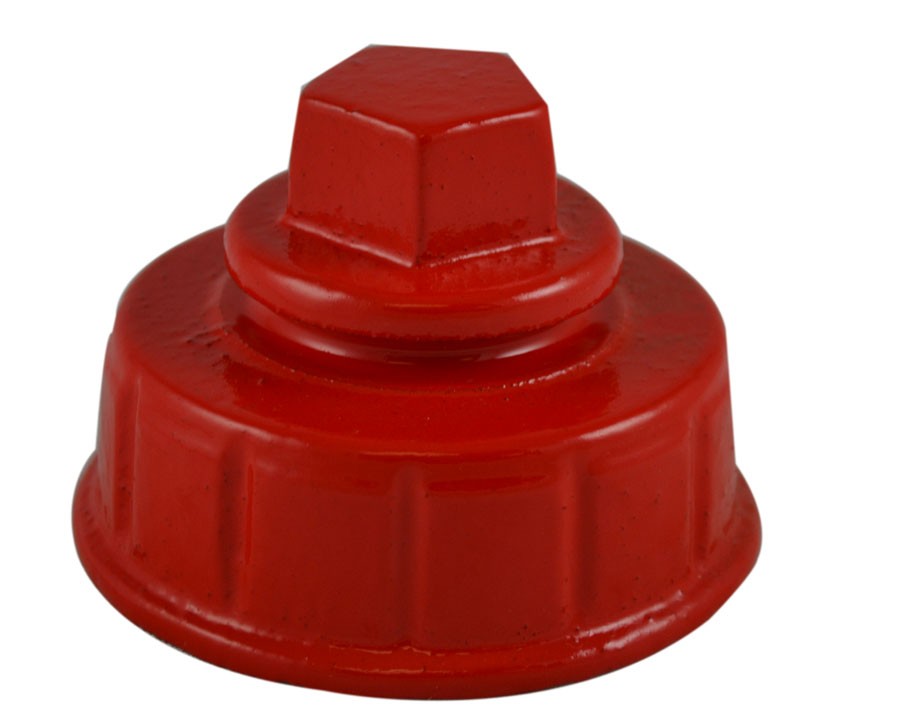 South park corporation HC7304MI HC73, 2.5 Customer Thread Female Hydrant Cap with out Chain, Painted