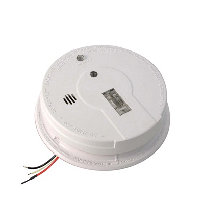 Kidde Fire Systems I12080 AC Hardwired Interconnect Smoke Alarm With Safety Light