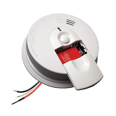 P4010ACLEDS-2 is an AC powered, ionization smoke alarm that operates on a  120V power source with sealed-in lithium battery backup.