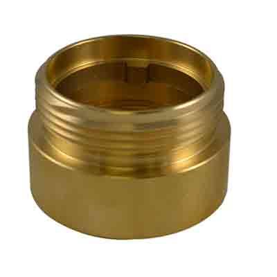 South park corporation IL3508AB IL35, 2.5 National Pipe Thread Female X 2.5 National Standard Thread (NST) Male Brass, Internal Lug Bushing