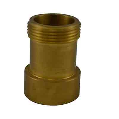 South park corporation IL31E01MB IL35, 2.5 National Pipe Thread Female X 2.5 Customer Thread M 4   Brass, Internal Lug Bushing