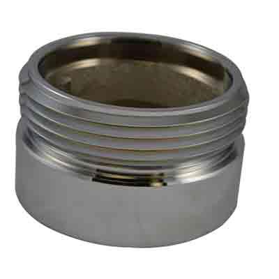 South park corporation IL3516AC IL35, 4 National Pipe Thread Female X 4 National Standard Thread (NST) Male Brass Chrome Plated, Internal Lug Bushing