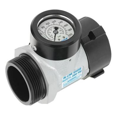 Task force tips J25G200F FIXED IN-LINE PRESSURE GAUGE 2.5