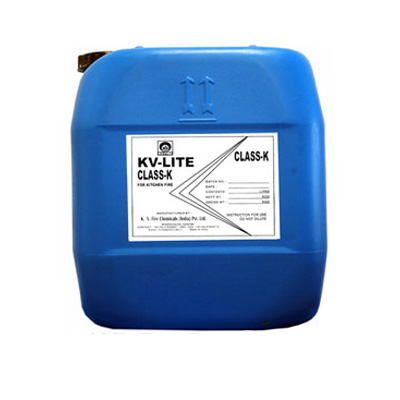 K. V. Fire Chemicals KV- LITE CLASS K fire-extinguishing agent