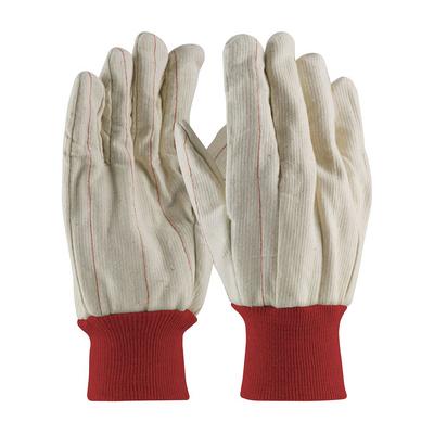 Protective Industrial Products K81SPNJRI Cotton Canvas Glove with Nap-in Finish - Knitwrist