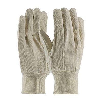 Protective Industrial Products K8I Cotton Canvas Single Palm Glove - Knitwrist