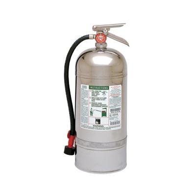 Kidde Fire Systems 25074 6 Liter Class K Wet Chemical Fire Extinguisher