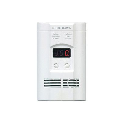Kidde Fire Systems KN-COEG-3 Nighthawk™ AC Plug-in Operated Carbon Monoxide and Explosive Gas Alarm with Digital Display