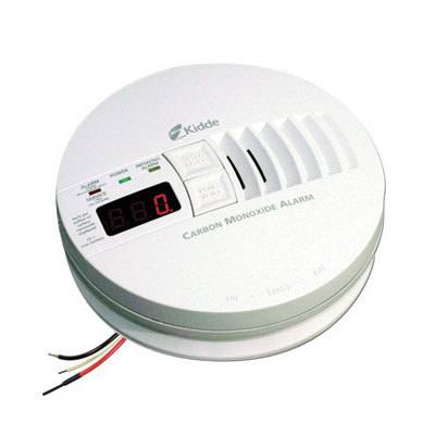 Kidde Fire Systems KN-COP-IC AC Hardwired Operated Carbon Monoxide Alarm with Digital Display