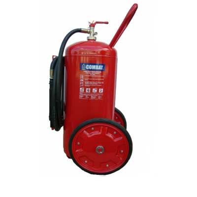Lingjack Engineering C-75ATP 75KG ABC powder stored pressure trolley fire extinguisher