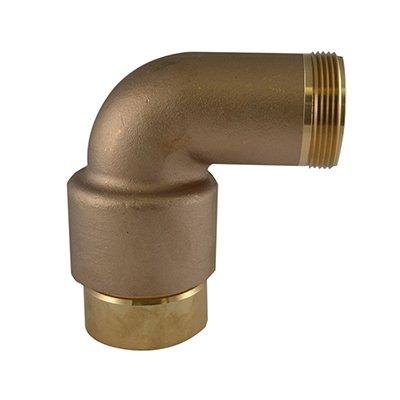 South park corporation MDE7725AB MDE77, 2.5 National Pipe Thread (NPT) Free Swivel X 2.5 National Standard Thread (NST) Male