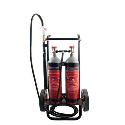 Mobiak KX11-536-A0D CO2 trolley fire extinguisher