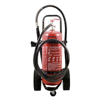 Mobiak MBK09-250PA-H1B 25kg dry powder trolley fire extinguisher