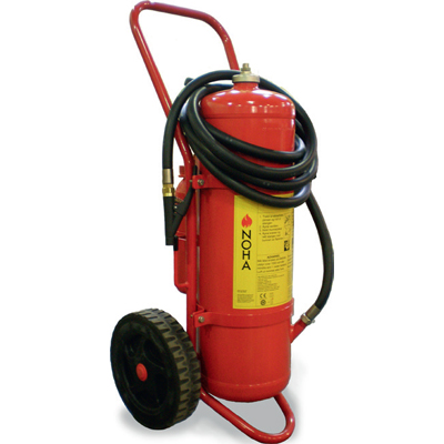 NOHA 25HG/S mobile powder extinguisher