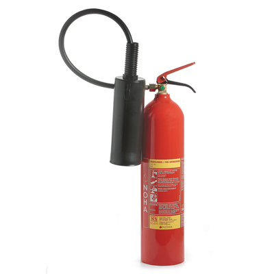 NOHA K5G CO2 extinguisher in aluminum with long snowhorn