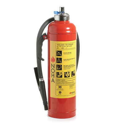 NOHA PG 6 carbon steel/stainless steel extinguisher with ammonium phosphate powder