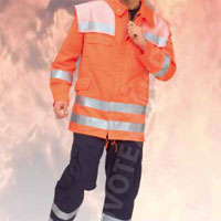 NOVOTEX-ISOMAT 15-520 firefighter bib trousers