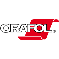 Orafol Europe R2355-064 chevron lime/red reflective film