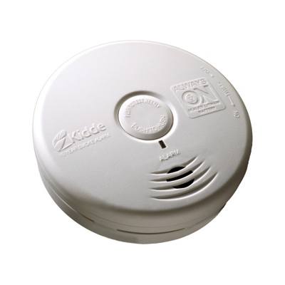 Kidde Fire Systems P3010L Worry-Free Living Area Sealed Lithium Battery Power Smoke Alarm
