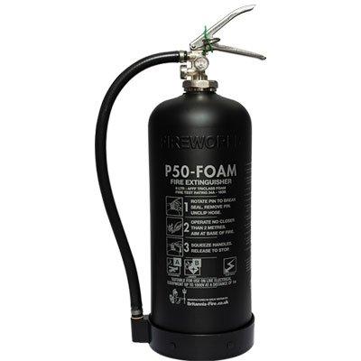 Britannia Fire Ltd P50-ECOBLK PFAS-free foam fire extinguisher