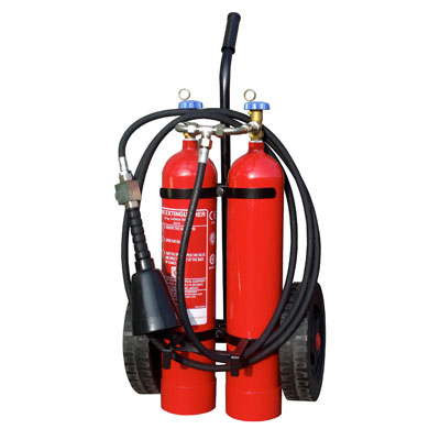 Pii Srl CO210000 mobile carbon dioxide fire extinguisher