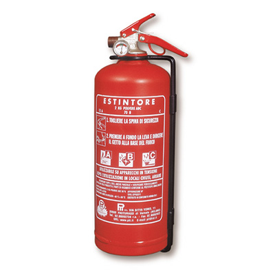 Pii Srl EPP02011 ABC Portable Powder Extinguisher