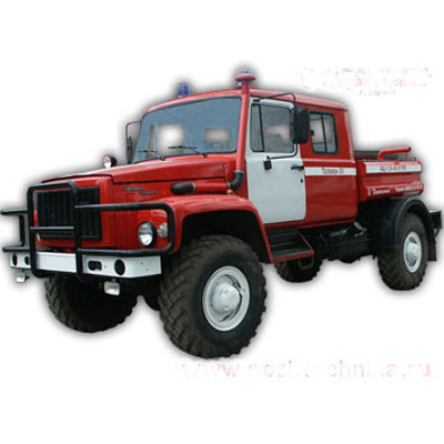 Pozhtechnika AC 1,6-40 GAZ-33081 tank truck