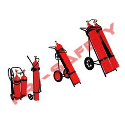 Pri-safety Fire Fighting PSE23-02 Co2 wheeled fire extinguisher
