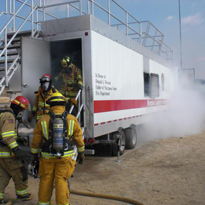 Pro-Safe Fire Training Systems Mobile Structural Training Unit