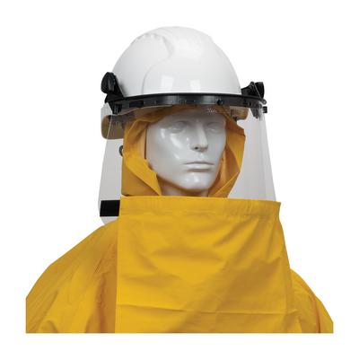 Protective Industrial Products 205-375FR PVC Jacket with Hood and Bib Overalls - 0.33 mm