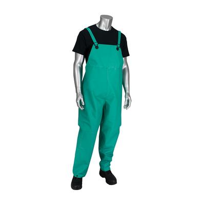 Protective Industrial Products 205-420B Treated PVC Bib Overalls - 0.42 mm