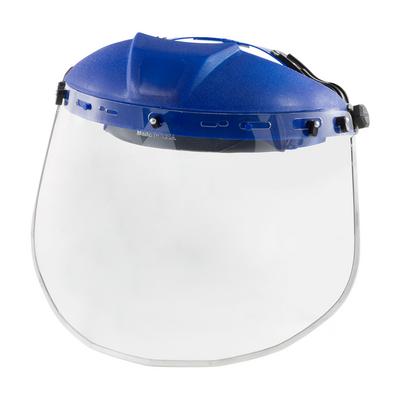 Protective Industrial Products 251-01-7204 Clear Polycarbonate Safety Visor with Aluminum Binding - .040