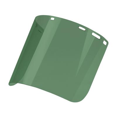 Protective Industrial Products 251-01-7311 Uncoated Polycarbonate Safety Visor - Medium Green Tint