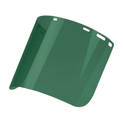 Protective Industrial Products 251-01-7312 Uncoated Polycarbonate Safety Visor - Dark Green Tint
