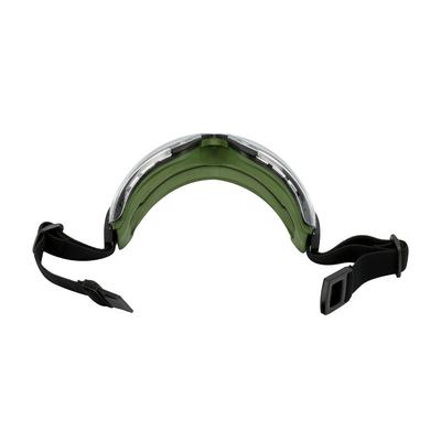 Protective Industrial Products 251-63-0520 Indirect Vent Goggle with Green Body, Clear Lens and FogLess® 3Sixty™ Coating  - Elastic Strap
