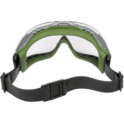 Protective Industrial Products 251-63-0520-RHB Indirect Vent Goggle with Green Body, Clear Lens and FogLess® 3Sixty™ Coating  - Neoprene Strap