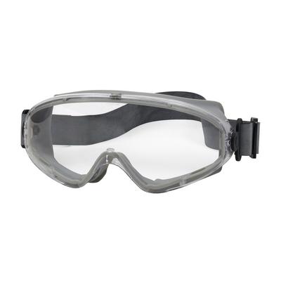 Protective Industrial Products 251-80-0020-RHB Indirect Vent Goggle with Light Gray Body, Clear Lens and Anti-Scratch / Anti-Fog Coating  - Neoprene Strap