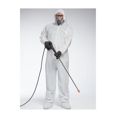Protective Industrial Products 3709 PosiWear UB Coverall with Elastic Wrist & Ankle, Attached Hood & Boot