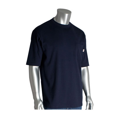 Protective Industrial Products 385-FRSS-LG-L flame-resistant short sleeve t-shirt