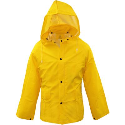 Protective Industrial Products 3PR0202Y Premium Rain Jacket - 0.35 mm