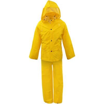 Protective Industrial Products 3PR0290Y Premium Three-Piece Rainsuit - 0.35mm