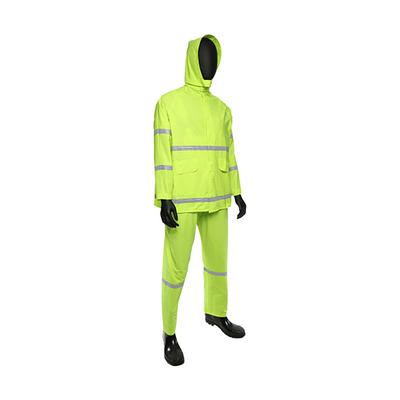 Protective Industrial Products 4031 ANSI Type O Class 1 Three-Piece Rainsuit - 0.35mm