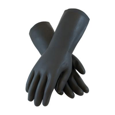 Protective Industrial Products 52-3665 Unsupported Neoprene, Flock Lined with Raised Diamond Grip - 28 Mil