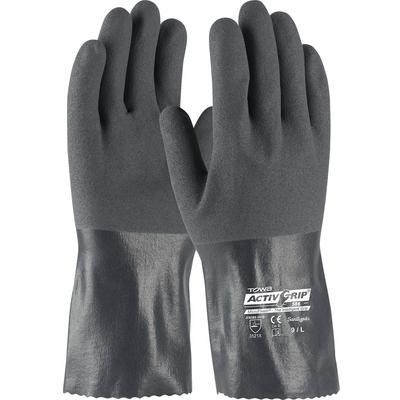 Protective Industrial Products 56-AG586 Nitrile Coated Glove with Cotton Liner and MicroFinish Grip - 12