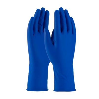 Protective Industrial Products 62-327 Industrial Grade Extra Thick Disposable Latex Glove, Powdered with Fully Textured Grip - 13 Mil